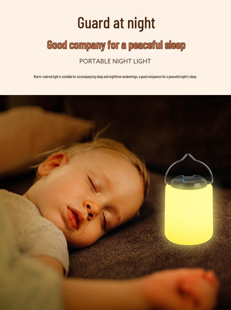 Ultra Bright LED Portable Mini Camping Night Light for Outdoor Use