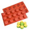 Multiuse 15 Cavity Chrysanthemum Silicone Molds For Baking Cakes Soap Candle Nonstick Oven Safe Kitchen Essential