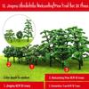 DIY Model Tree Set: Finished Landscape, Terrain, and Street Tree Ornaments