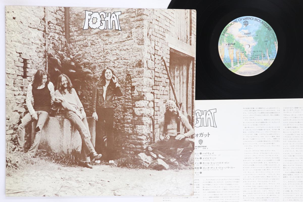 

LP Record FOGHAT Foghat P8276W WARNER BROS 1972 Japan Rock Used