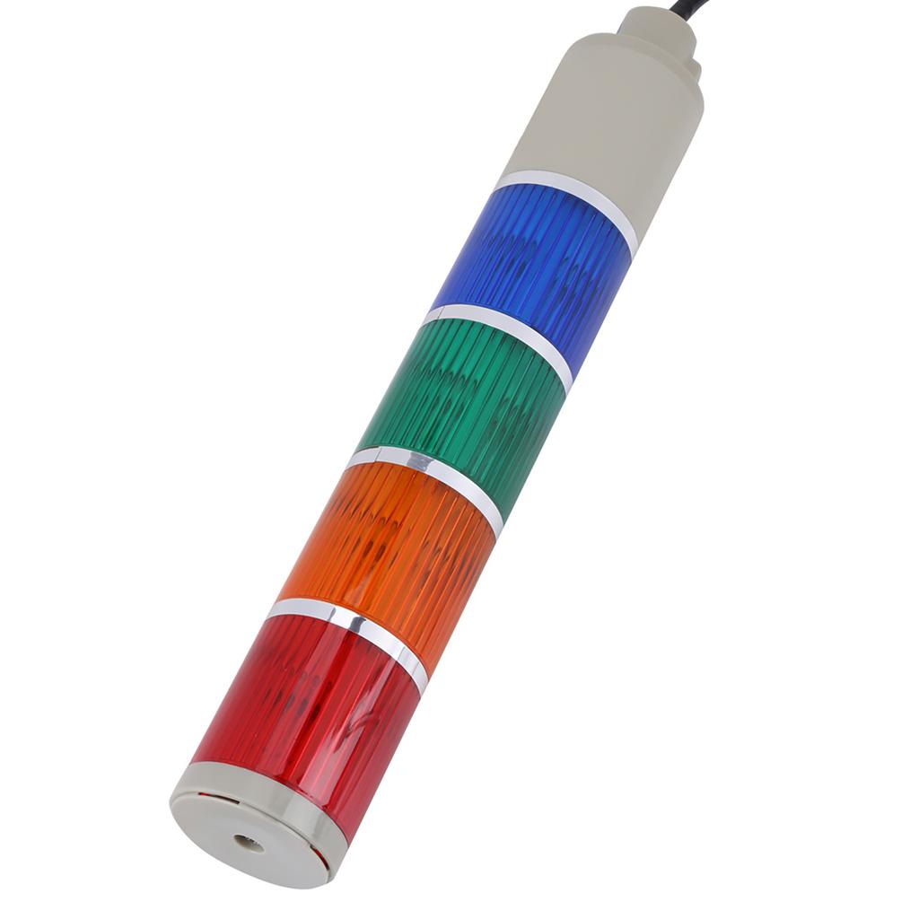 Stack Lamp Red Green Yellow Blue Flash Warning Industrial Signal Light Indicator 110V