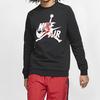 Jordan Air  Flight Print Knit Crew Neck Sweater Men Sweater Black BV6007-010