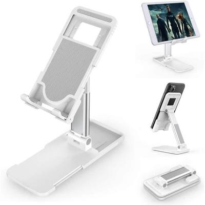 Phone/tablet Stand - 123 - Foldable - Adjustable - Portable - White