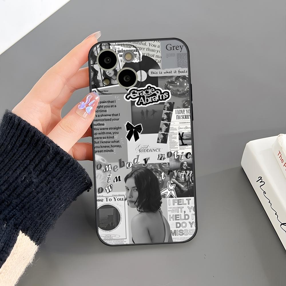 G-Gracie Abrams Singer Phone Case For Iphone 17 Air 15 Pro Max 14 Pro 16 Plus 12 13 11 Xr X Xs 8 7 Plus Back Cover