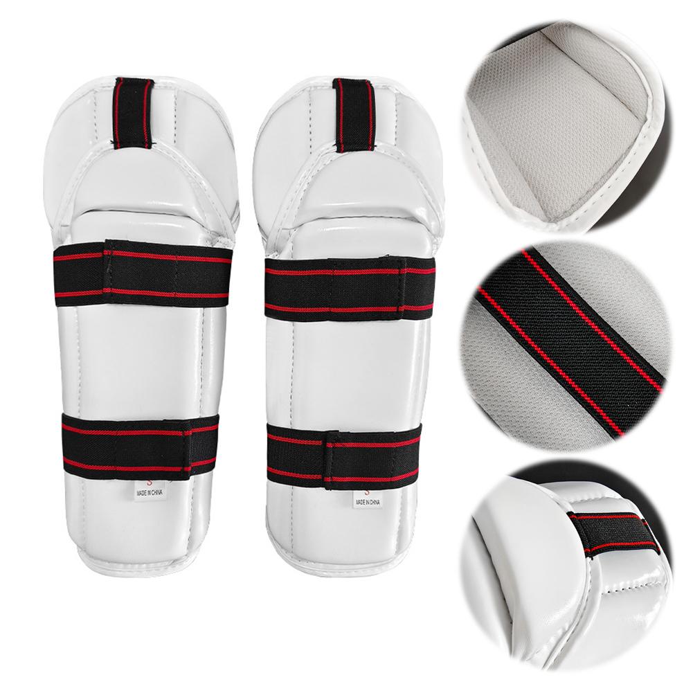 Taekwondo Forearm Guard with EVA Liner Elbow Protective Pads Adjustable Taekwondo Protective Gear for Free Combat Boxing