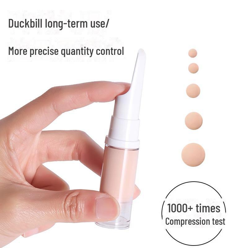 Portable Vacuum Press Bottle: Liquid Foundation, Lotion, Eye Cream, Anti-oxidation Travel Pen