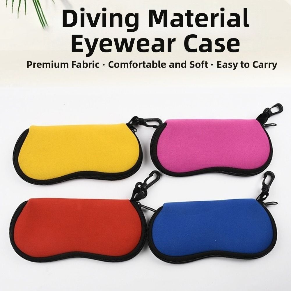 Dustproof Portable Eyeglass Pouch Waterproof Eyeglasses Organizer  Reading Glasses