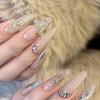 100Pcs/Box Fake Nail Tips Full Cover Coffin Press On Nail Extension Clear Soft Gel Tips False Nail Design Manicure Tools