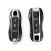 Interior Mouldings For Porsche Boxster Cayman Panamera Cayenne 911 car key cover 918 997 991 carbon fiber key case car accessori