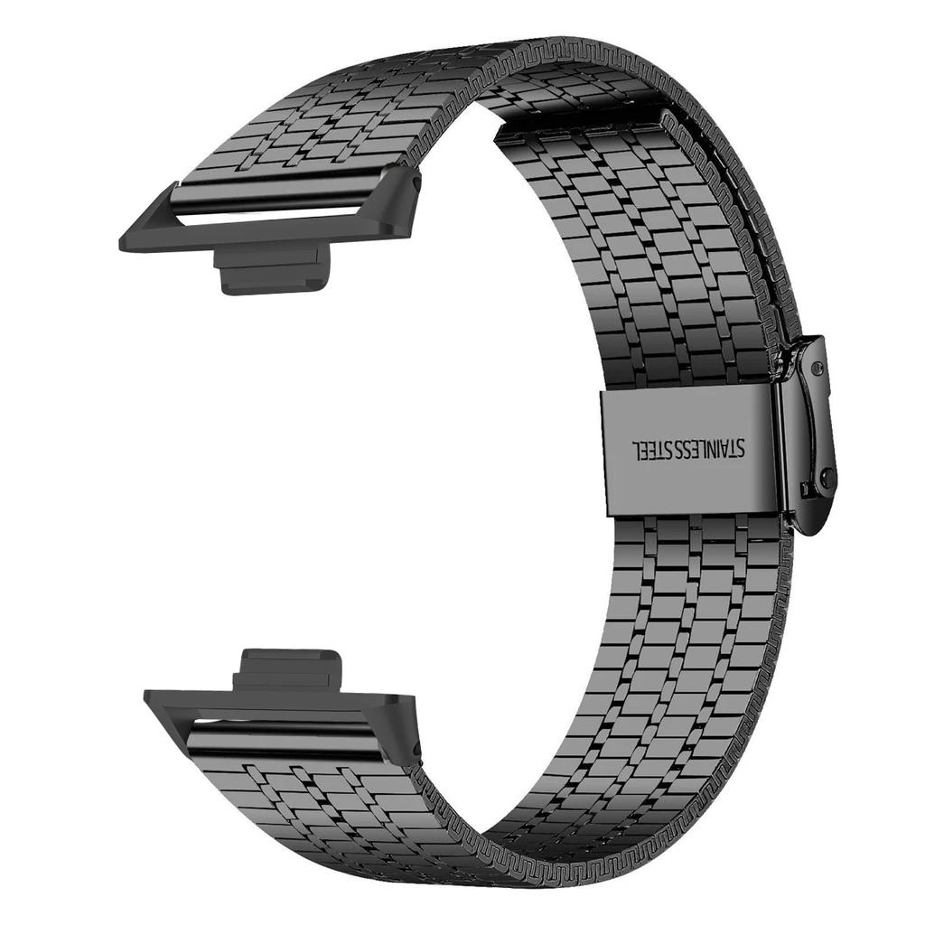 Curea Nouă din Oțel Inoxidabil Pentru Huawei Watch Fit 3 Metalică Flexibilă Tip Plasă Brățară Femei Bărbați Curea Buclă Pentru Huawei Fit 3 Înlocuire