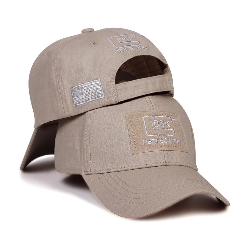 Boné Tático Militar de Tiro GLOCK - Chapéu de Verão Masculino Europeu e Americano para Exterior