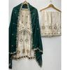 Salwar Kameez Pakistanais Indienne Robe Tenue de Soirée Bollywood Designer Costume Palazzo