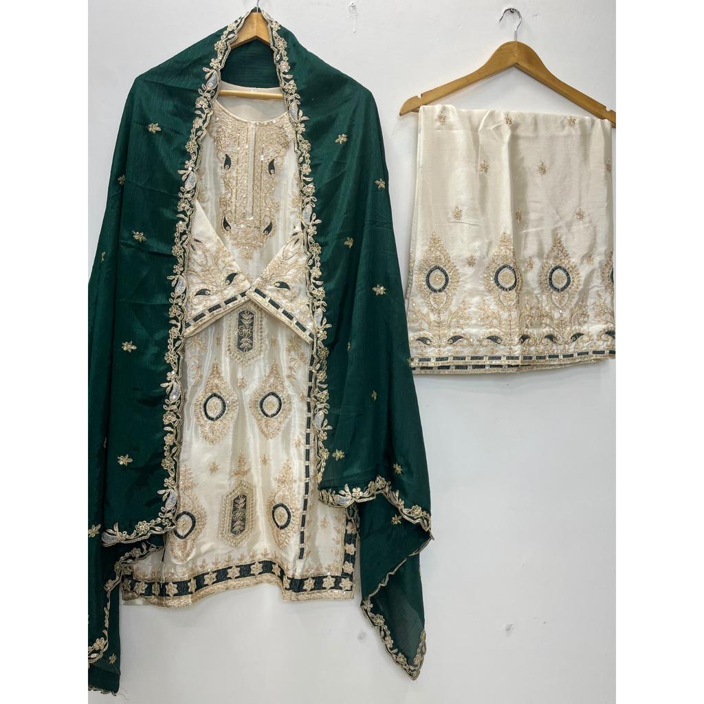 Salwar Kameez Pakistanais Indienne Robe Tenue de Soirée Bollywood Designer Costume Palazzo