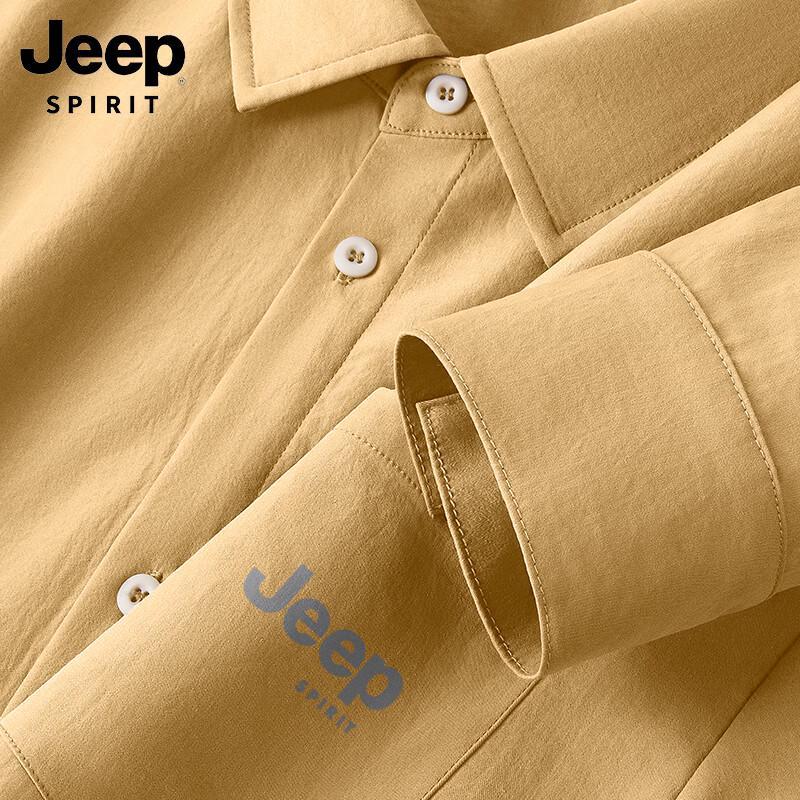 Jeep Spirit Men s Cool-Touch Printed Long Sleeve Shirt M