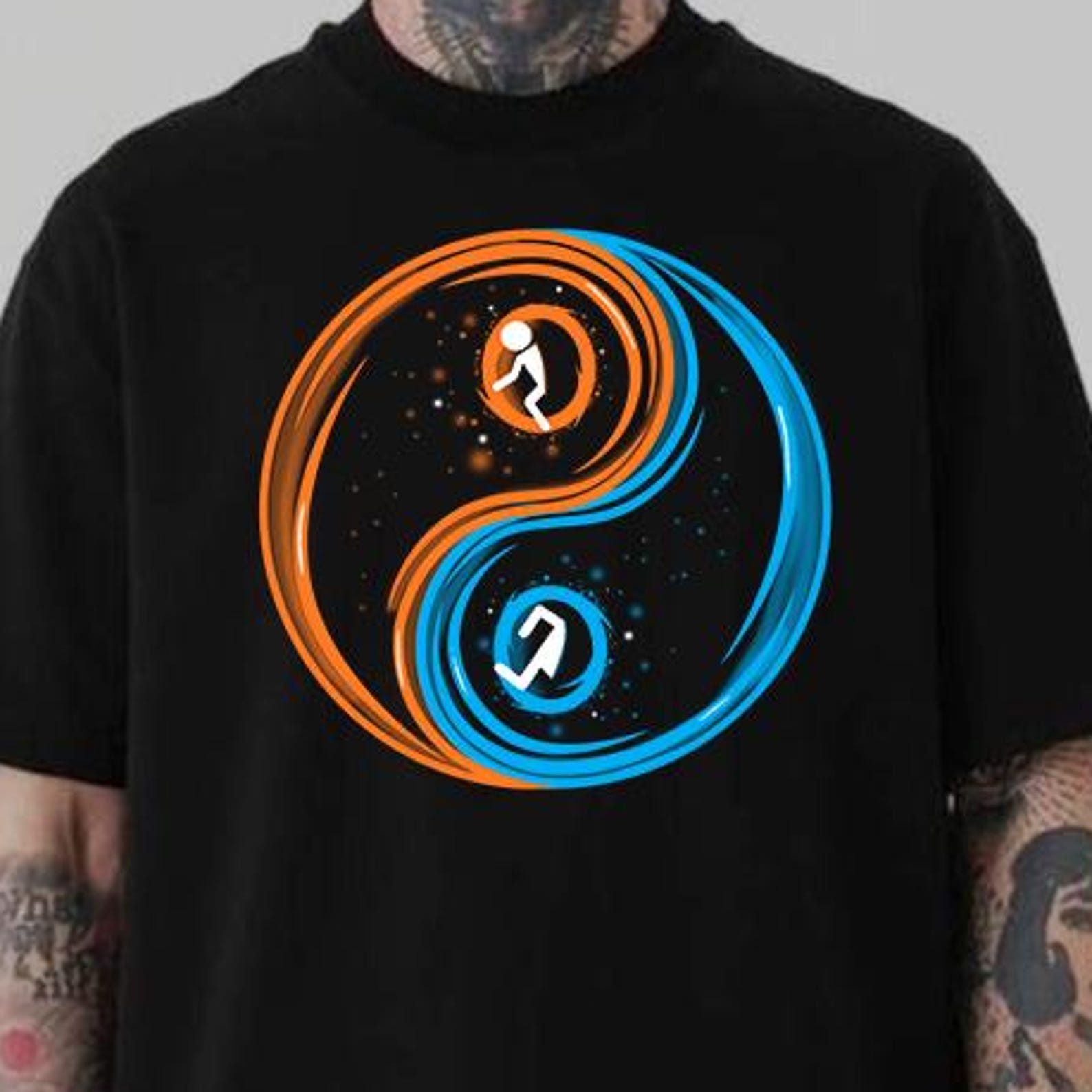 Portal, Gaming, Unisex t-shirt 4XL