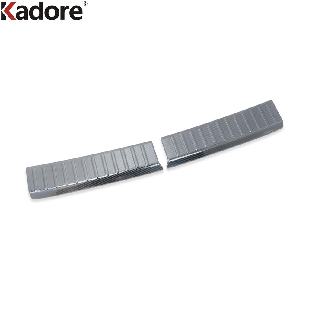 For Toyota Raize  -2024 2025 Steel Car Inner Rear Trunk Bumper Cover Trim Tailgate Door Sill Plate Guard Accessories