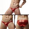 1Pc Men Sexy Briefs Shiny Bikini Underwear Lingerie Thong Low Waist Panties