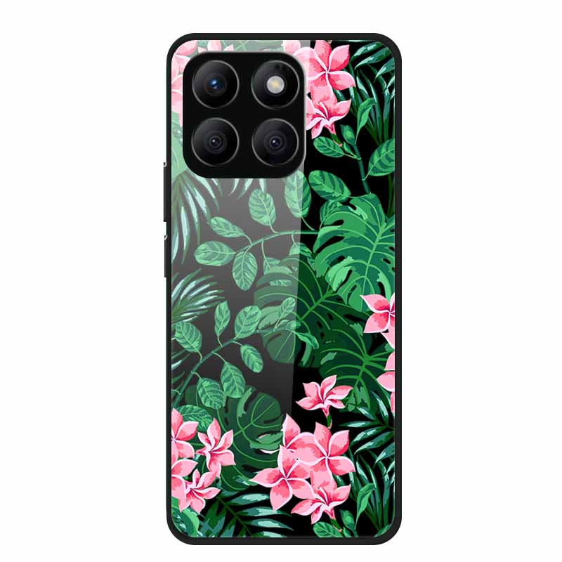 For Honor X8c Case X8 c X 8c Tempered Glass Hard Back Cover Phone Case For Honor X8c 4G Case HonorX8c X 8 c Capa Soft TPU Bumper