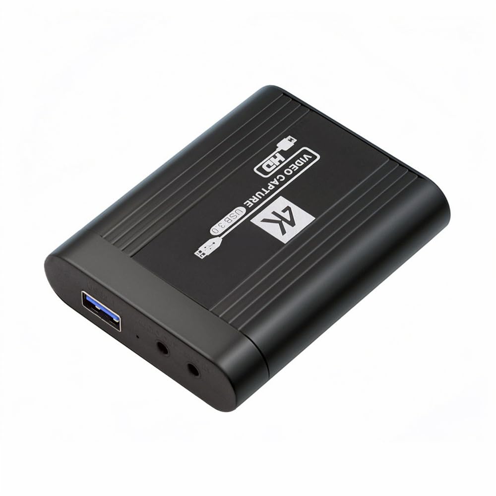NFHK HDMI Capture Card 4K Video Live Streaming USB Data Camera Game Set-Top Box Recording Computer DVD