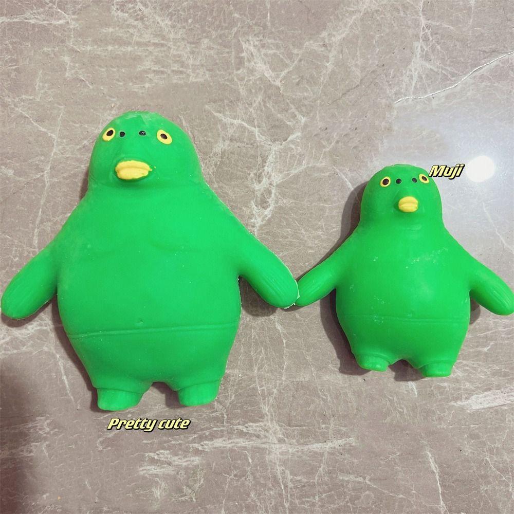 Spongy Silly Fish Animals Toys Squeeze Toy Fidget Green Fish Squeeze Green Fish Green Head Fish