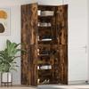 Shoe Cabinet Multicolored 80 x 35.5 x 180 cm Particleboard