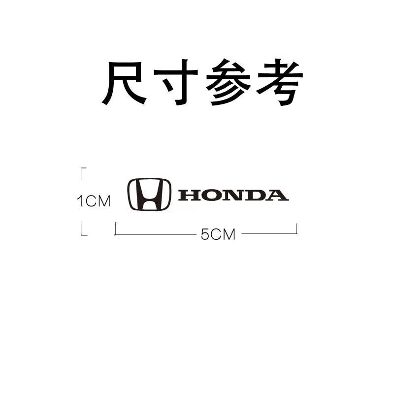 AAADJ1 Fashion Car metal creative stickers Waterproof Dirt-proof Stickers For Honda Mugen Power Civic Accords CRV Hrv Jazz CBR VTEC VFR