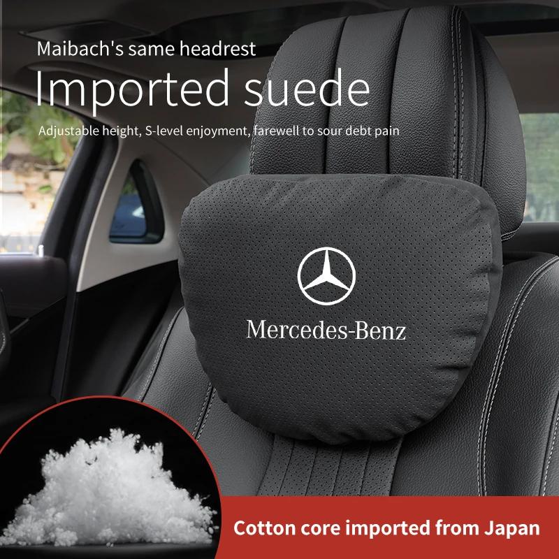 UAYLZ1 Hot 2026 New For Benz Mercedes Benz A B C E S V Class GLB GLC GLE Sprinter Pilot SLK SLC W203 W204 ML Car Headrest Neck Support