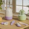4pcs Baby Nail Care Set Newborn Safety Anti-Pinch Nail Clippers Scissors Trimmer Kit Infant Grooming Tool