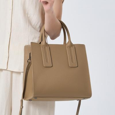 Leather Women's Bags, Simple Handbags, Commuter Fashion Bags, Tote Messenger Bags, Shoulder Bags, Women's Cowhide New Models