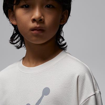 Jordan Kids T Shirts Crew Neck Moderate