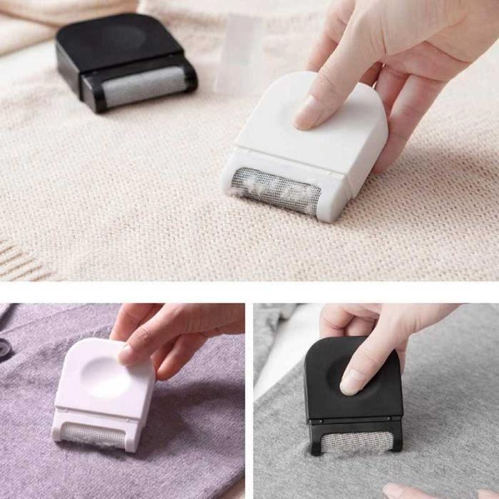 SHOP-STORY - RASCOL WHITE : Rasoir Anti-Bouloches Compact et Manuel