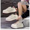 Ankela red heightening platform white shoes women's versatile lightweight board shoes autumn 2025 new white shoes autumn and winter