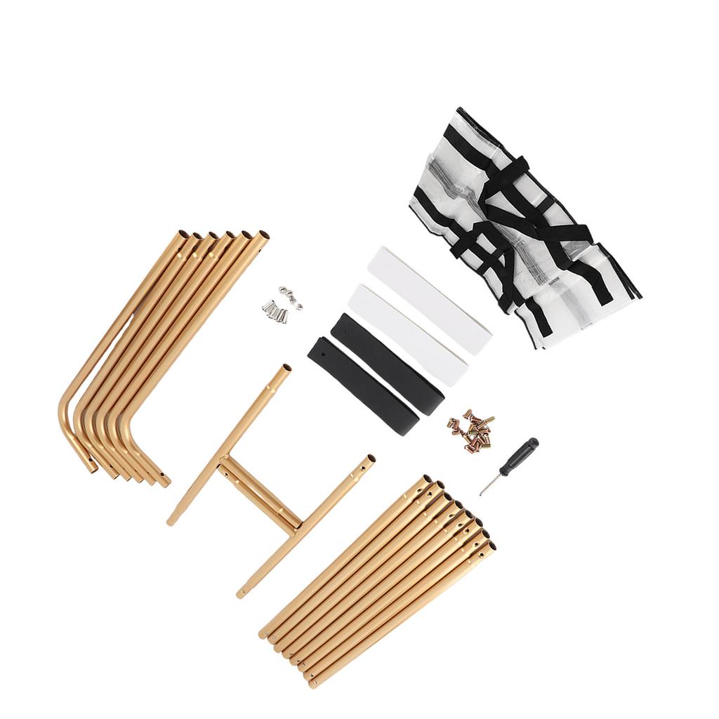 Wedding Sign Holder Carbon Steel Heavy Duty Metal Easel Sign Stand with 4 PU Leather Straps   Height