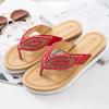 Fashion 2025 Fashion Women's Sandals Summer Outside Beach Slippers Female Casual Non-slip Flat Flip Flops Women Shoes House Slippers