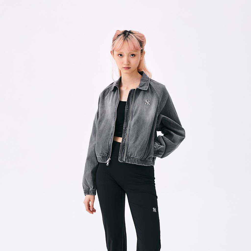 New MLB College Style Series Jackets Women's Gray 3FDKV0151-50GRS