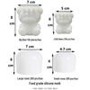 Influencer Bear Rose Silicone Ice Mold - Easy Release, Food-Grade Creative Ice Tray