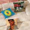Rapper B-Bad B-Bunny Debi Tirar Mas Fotos Kissenbezug Büro Kissen Geeignet Für Sofa Auto Schlafzimmer Dekorativer Kissenbezug
