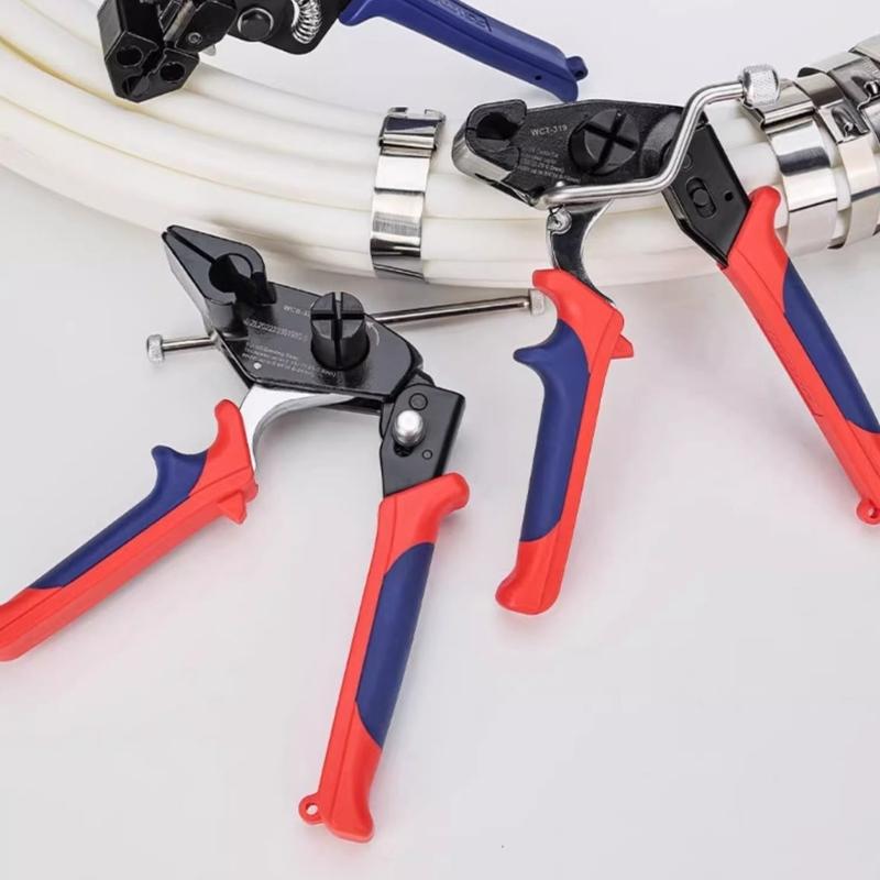 Cable Tie Fastener Stainlesss Steel Cable Tie Guns Metal Zips Tie Tightener for Fastening & Trimming Easy To Use
