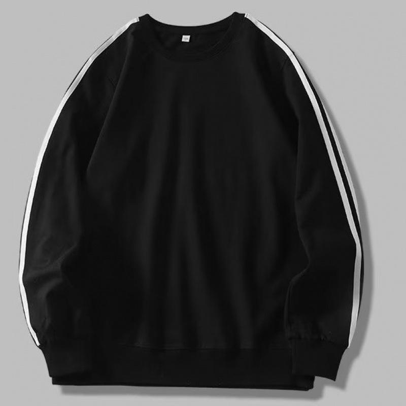 Men's Trendy Striped Pullover Sweater - Lightweight, Round Neck, Ideal for Spring/Fall, Casual and Sporty, Perfect for Students and Everyday Wear.