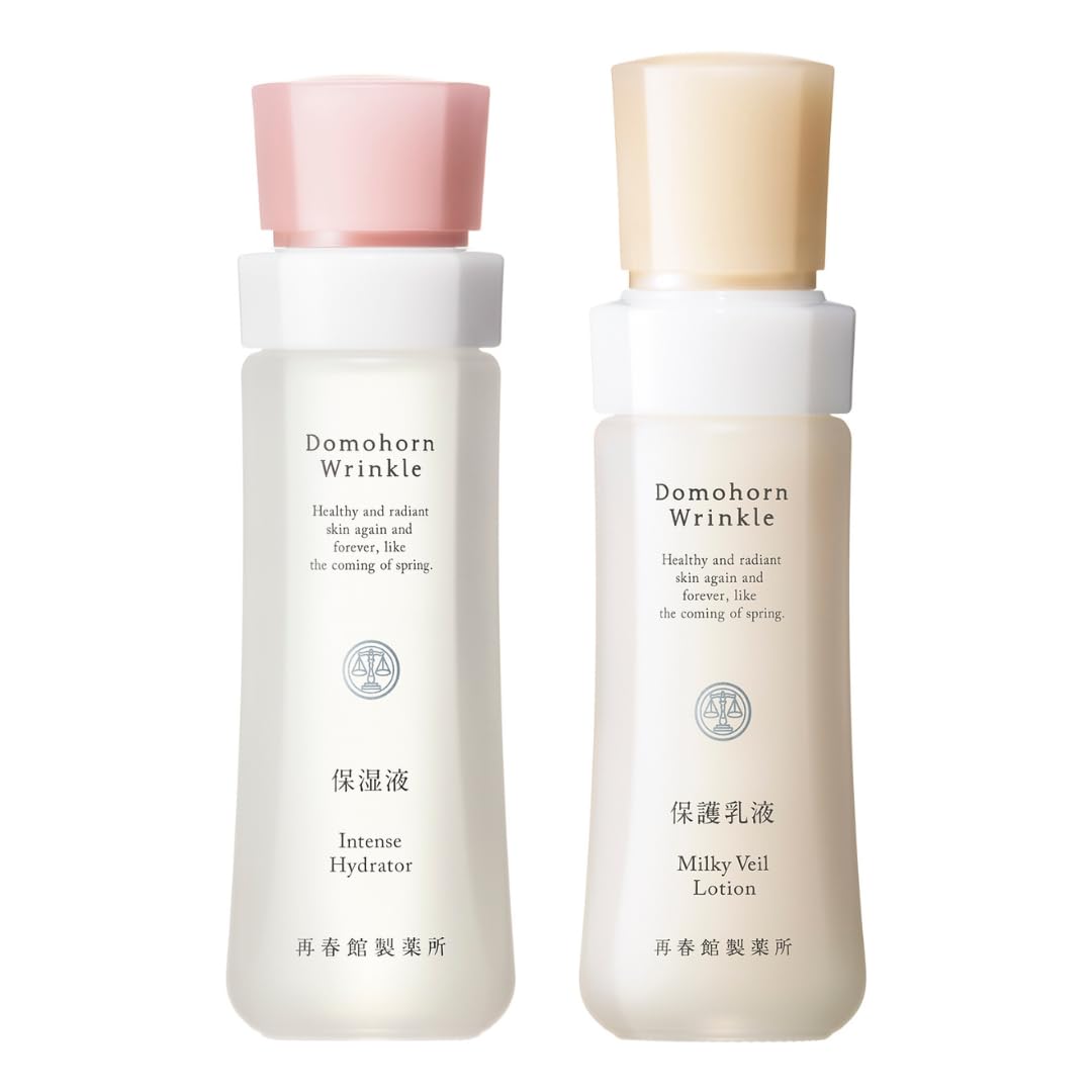 

Domohorn Wrinkle Moisture Basic (Увлажняющая жидкость 120 мл примерно на 60 дней Защитная эмульсия 100 мл 70 дней) Лосьон High Skincare