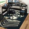 1pc Time Is Money: Office Chair Mat - Non-Slip Carpet for Desk, Perfect Gift for Home or Workplace Decor.P048