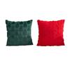 Christmas Jacquard Throw Pillow Case 45x45cm Home Cushions Cover for Lounges or Bedroom