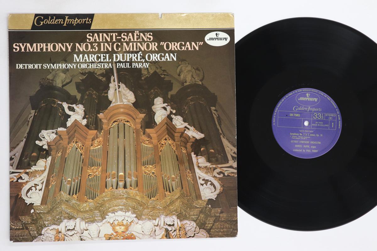 

LP-пластинка МАРСЕЛЬ ДЮПРЕ, ПОЛЬ ПАРЭ, ДЕТРОЙТСКИЙ С - Сен-Санс Симфония № 3 Орган SRI75003 MERCURY 1958 Нидерланды Классика Б/У
