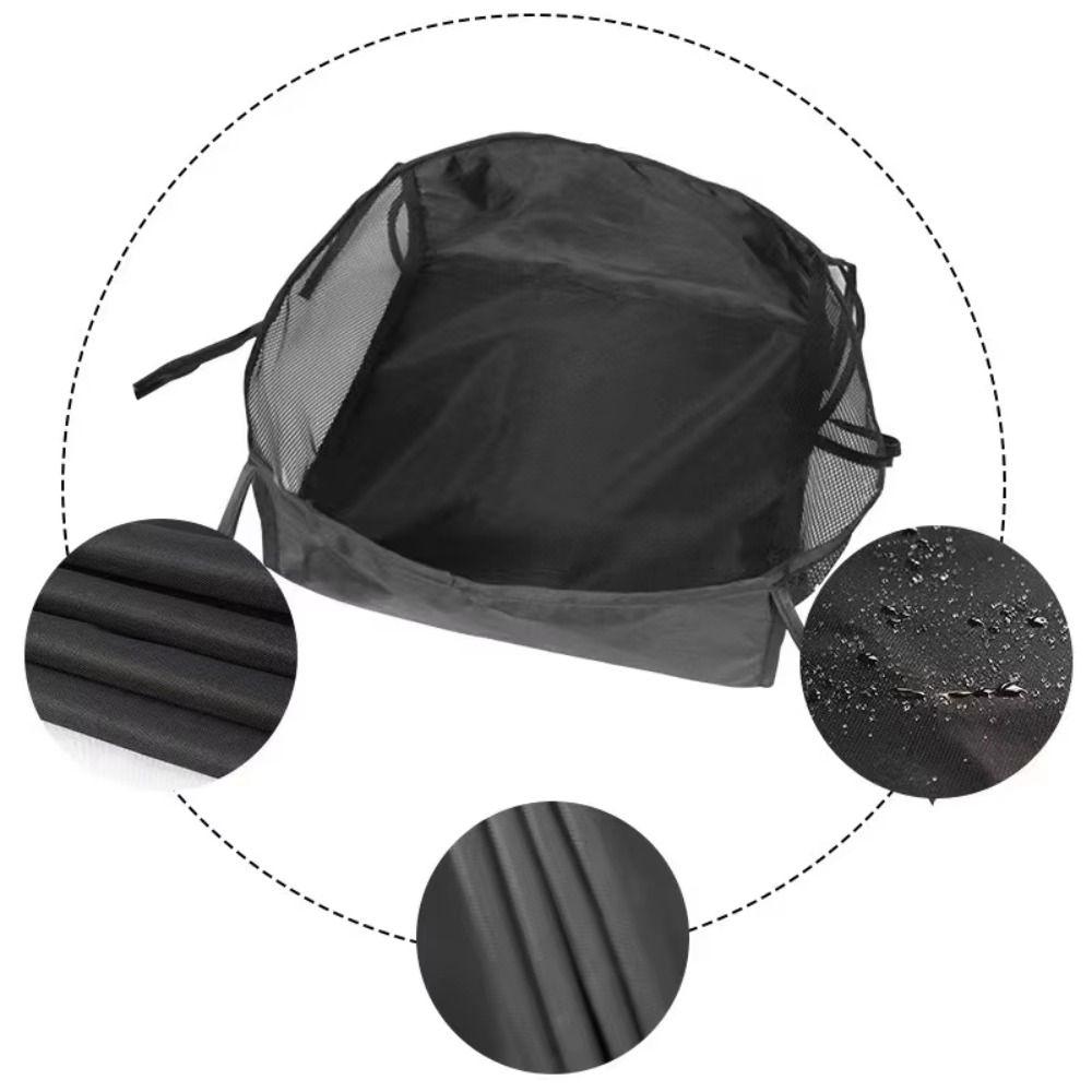Folding Stroller Storage Basket Hanging Under Table Storage Net  for Outdoor