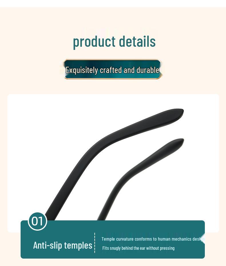 Anti-Blue Light Round Retro Reading Glasses - Large Frame for Men & Women