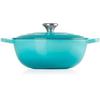 Чугунная кастрюля Le Creuset Signature La Marmite family pot 26cm caribbean 4.1l (21114261700430)