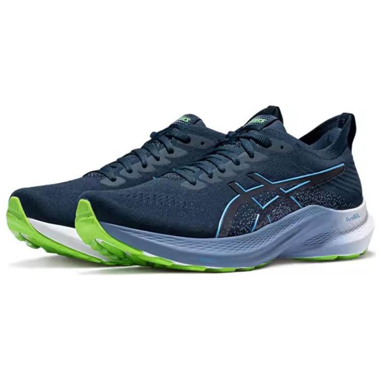 Asics GT-2000 12 Υποστήριξη Σταθερότητας Αναπνεύσιμα Ανθεκτικά Παπούτσια Προπόνησης με Χαμηλό Πάνω Μέρος για Τρέξιμο Μεγάλων Αποστάσεων Unisex αθλητικό παπούτσι Σκούρο Μπλε 1011B798-400
