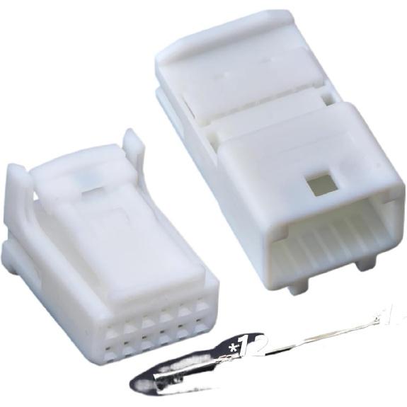 

12 Pin Auto Connector Car Wiring Housing Connector Vehicle Cable 1318774-1 90980-12552(Female male with Pin) 1 Pcs