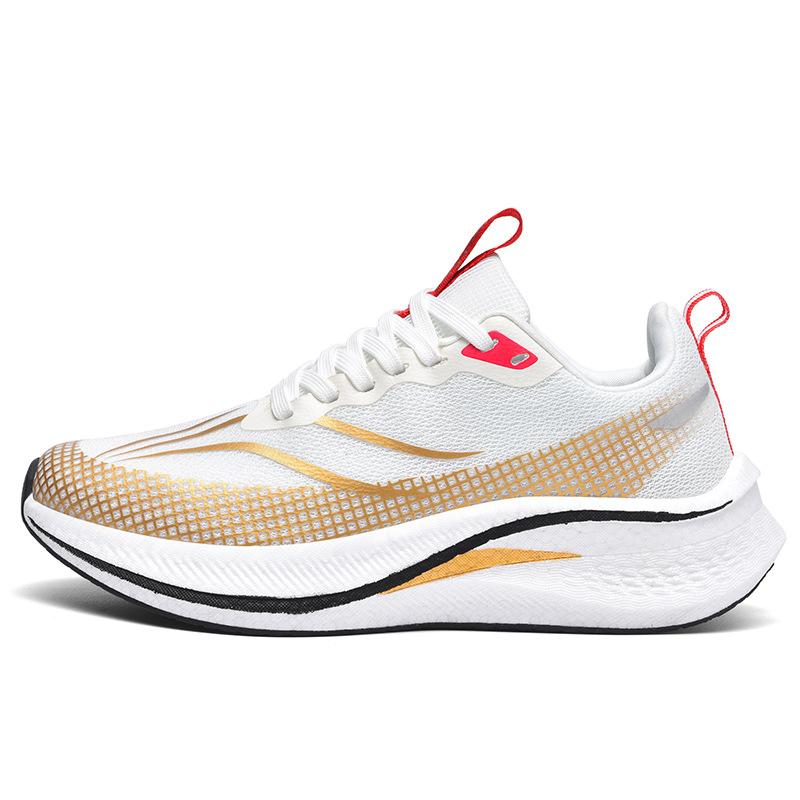 

Red Rabbit 7PRO men s and women s running shoes mesh breathable professional racing shock absorption running shoes popcorn non-slip sneakers 45