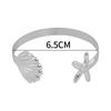 Vacation Style Shell & Starfish Open Adjustable Women's Arm Ring